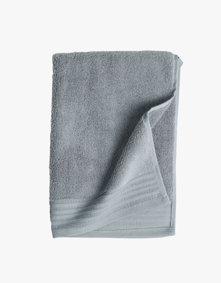 Badehåndkle grå - 90x150 cm grå - 1