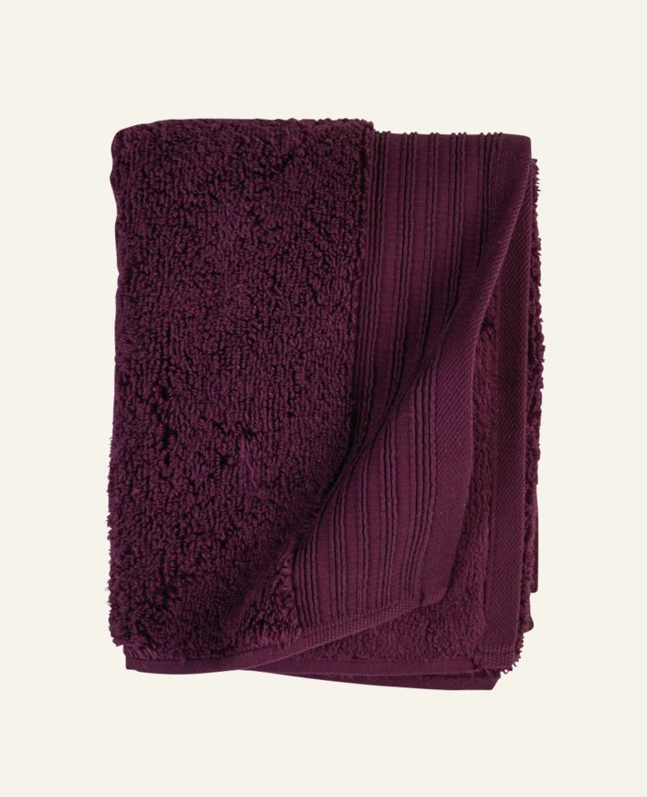 Håndkle burgunder - 90x150 cm burgunder - 1