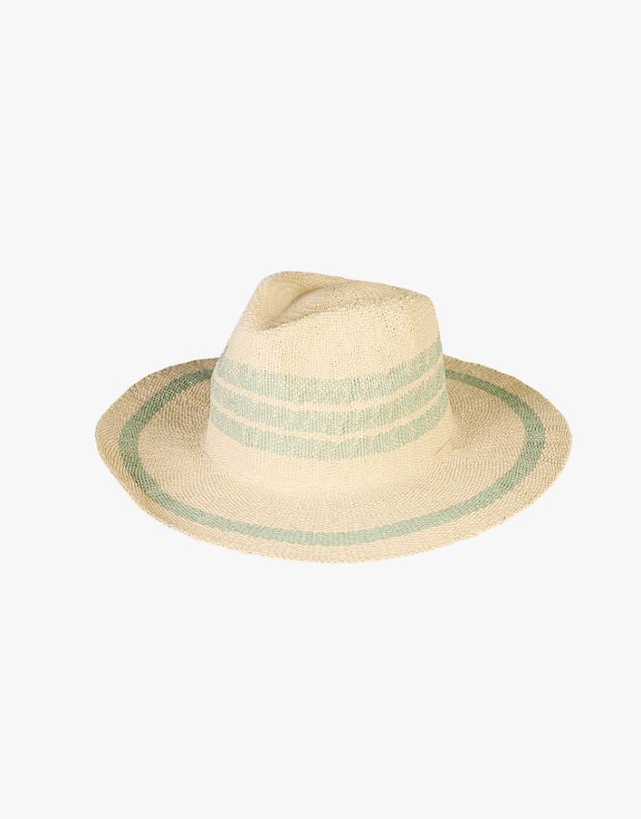 Stråhatt lindegrønn - 57 cm lindegrønn - 1
