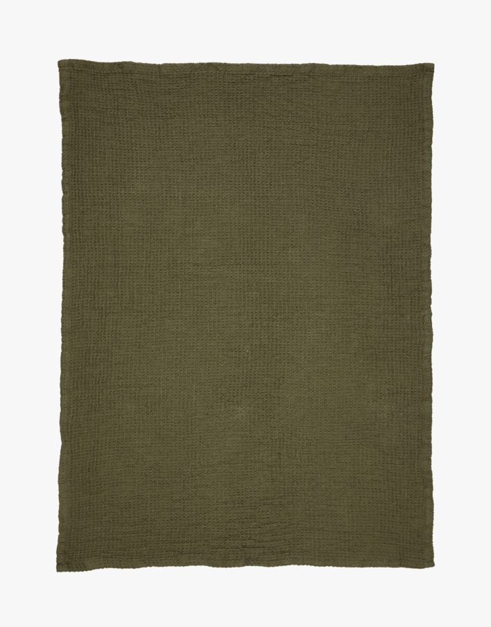 Kjøkkenhåndkle mørk grønn - 47x70 cm mørk grønn - 1