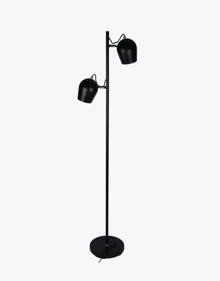 Gulvlampe svart - 158,3 cm svart - 1