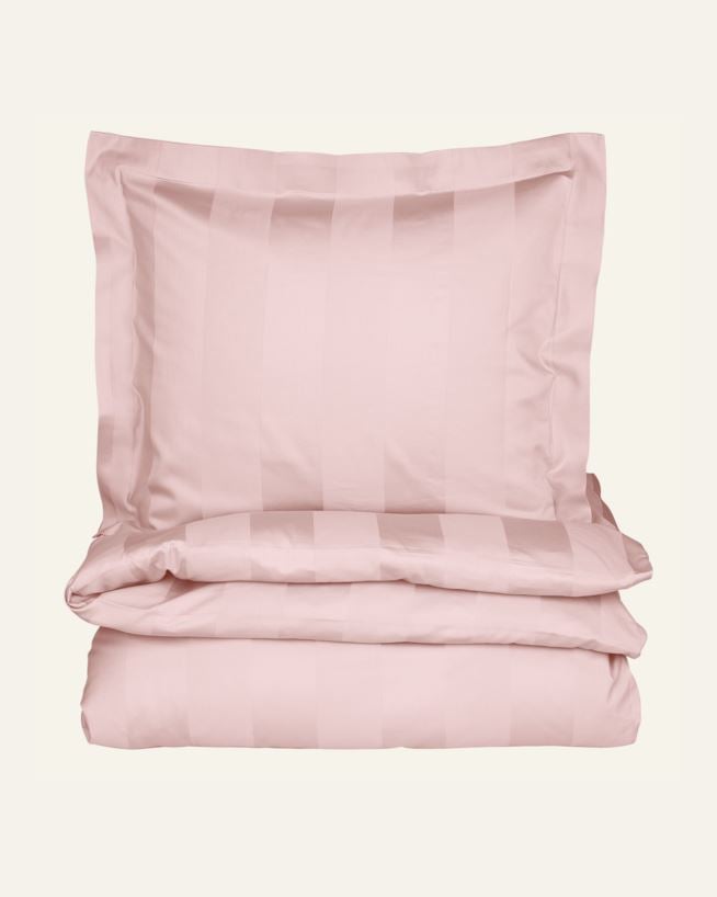 Sateng sengesett pudderrosa - 140x220 cm pudderrosa - 1