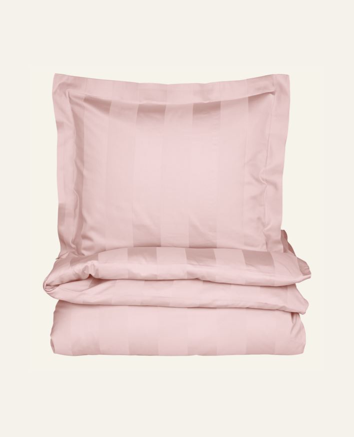Sateng sengesett pudderrosa - 140x220 cm pudderrosa - 1