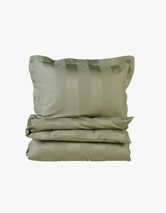 Sateng sengesett lys grønn - 140x220 cm lys grønn - 1