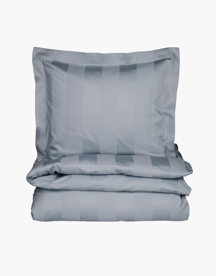 Sateng sengesett tåkeblå - 140x200 cm tåkeblå - 1