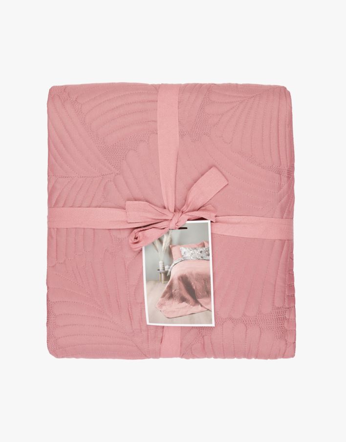 Sengeteppe pudderrosa - 150x240 cm pudderrosa - 1