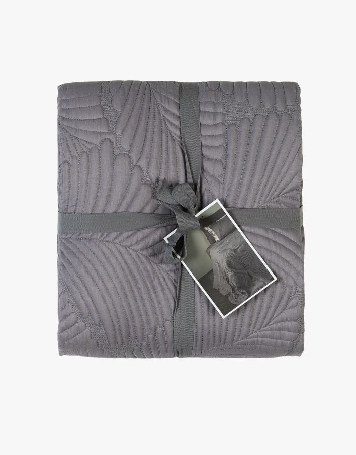 Sengeteppe grå - 150x240 cm grå - 1