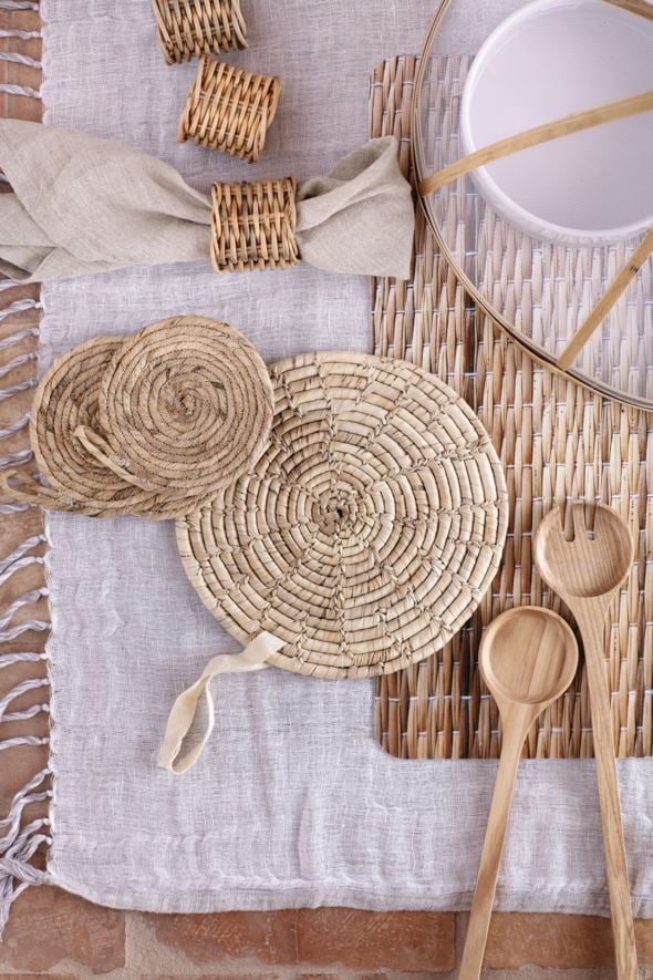 Gryteunderlag natur - 2