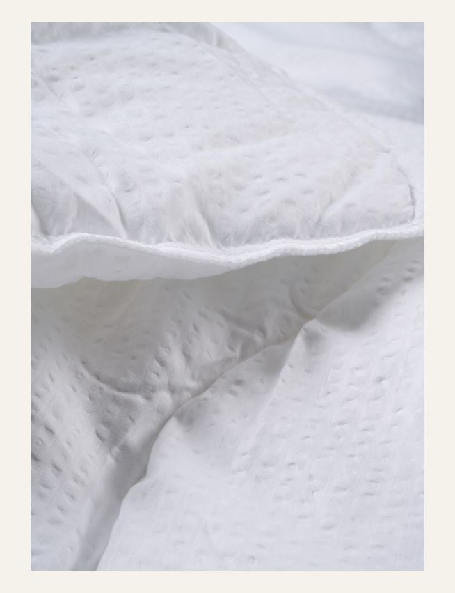 Helårs fiberdyne-/putesett hvit - 4