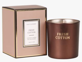 Kid Fresh Cotton Metallic Duftlys Rosa 145 g