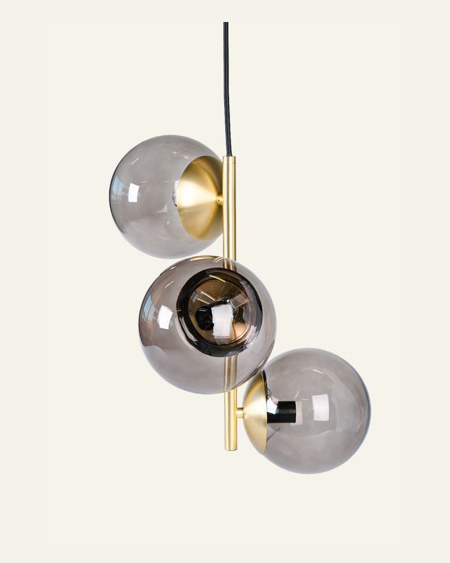 Taklampe messing - 34,5x32x32 cm messing - 1