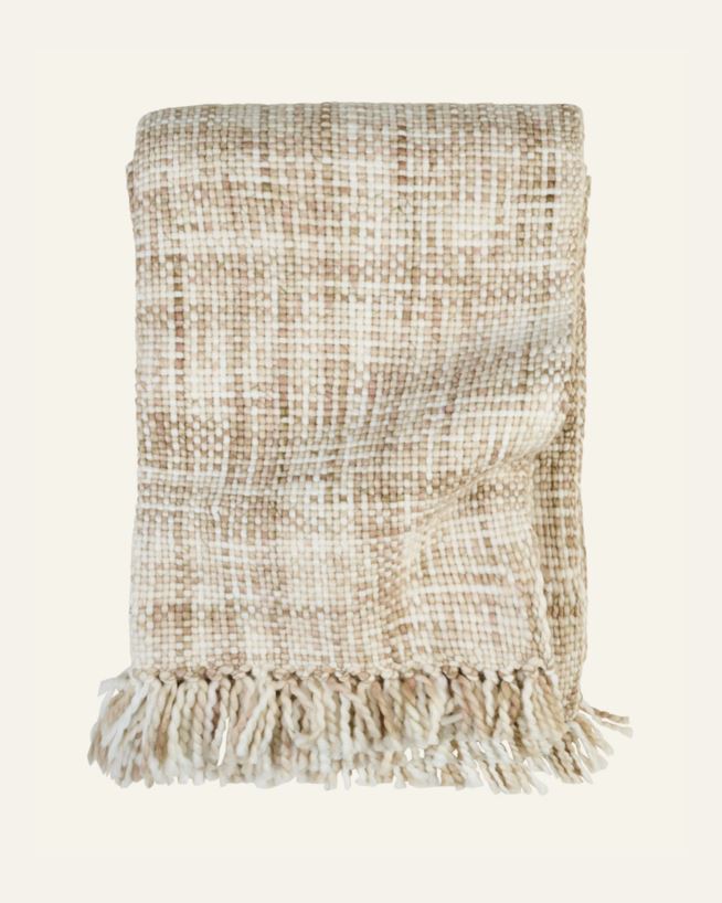 Pledd sand - 130x170 cm sand - 1