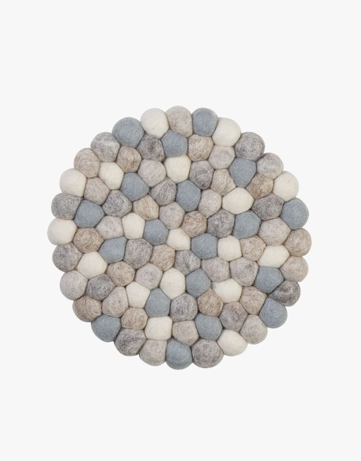 Gryteunderlag beige - ø22 cm beige - 1