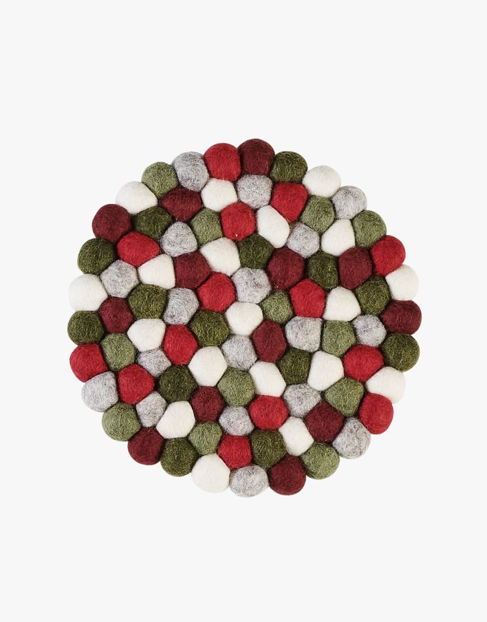 Gryteunderlag rød - ø22 cm rød - 1