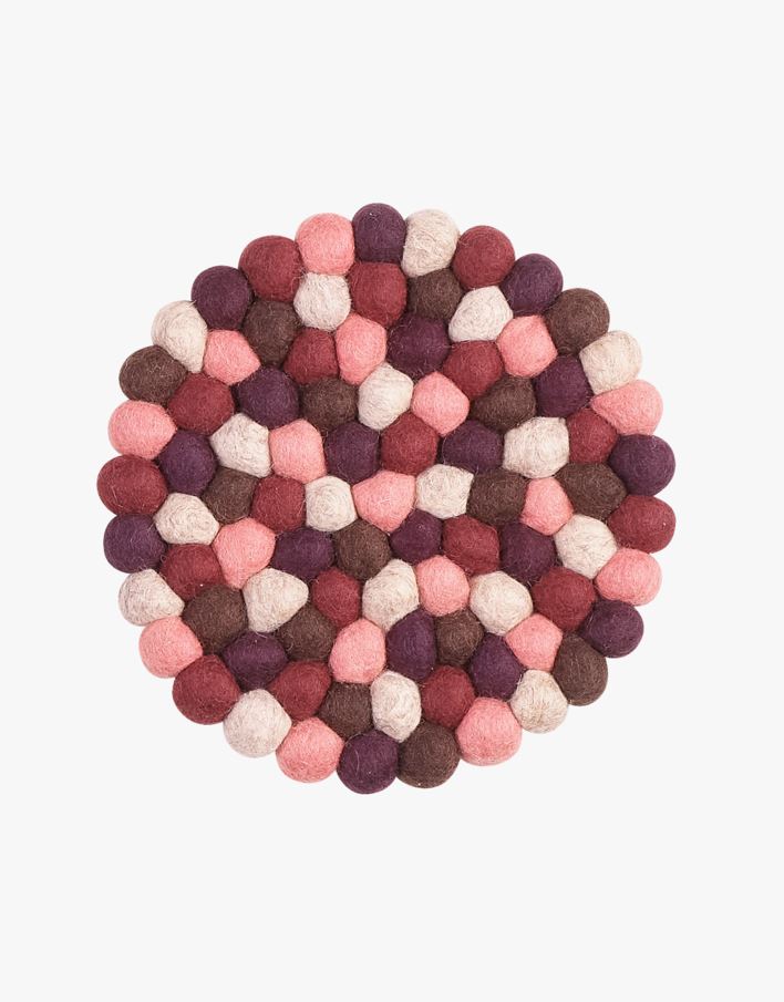 Gryteunderlag plomme - ø 22 cm plomme - 1