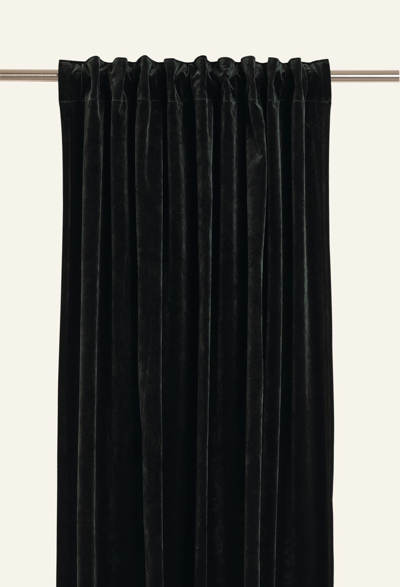 Mali velour gardin mørk grønn - Kid