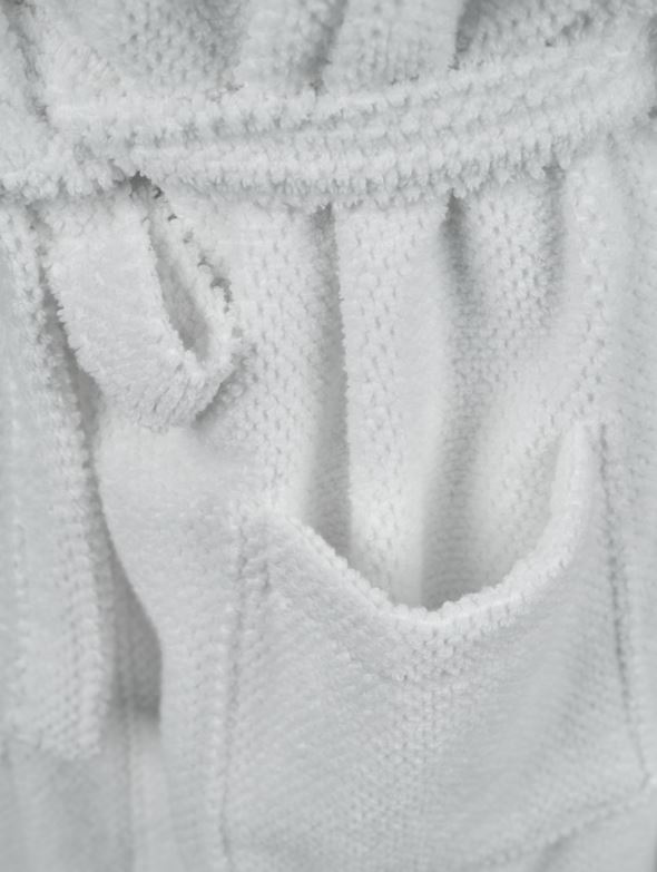 Morgenkåpe hvit - 3