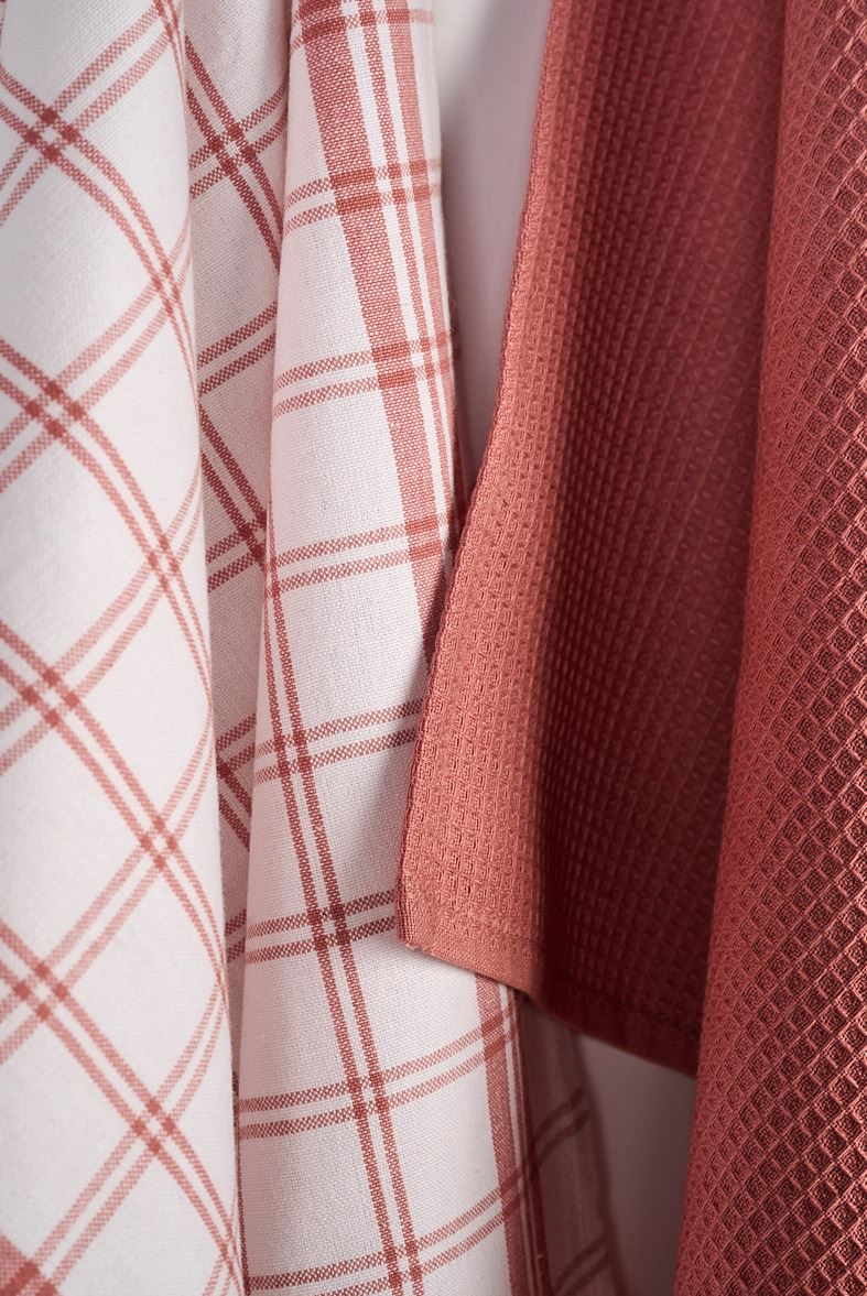 Kjøkkenhåndkle rosa - 2