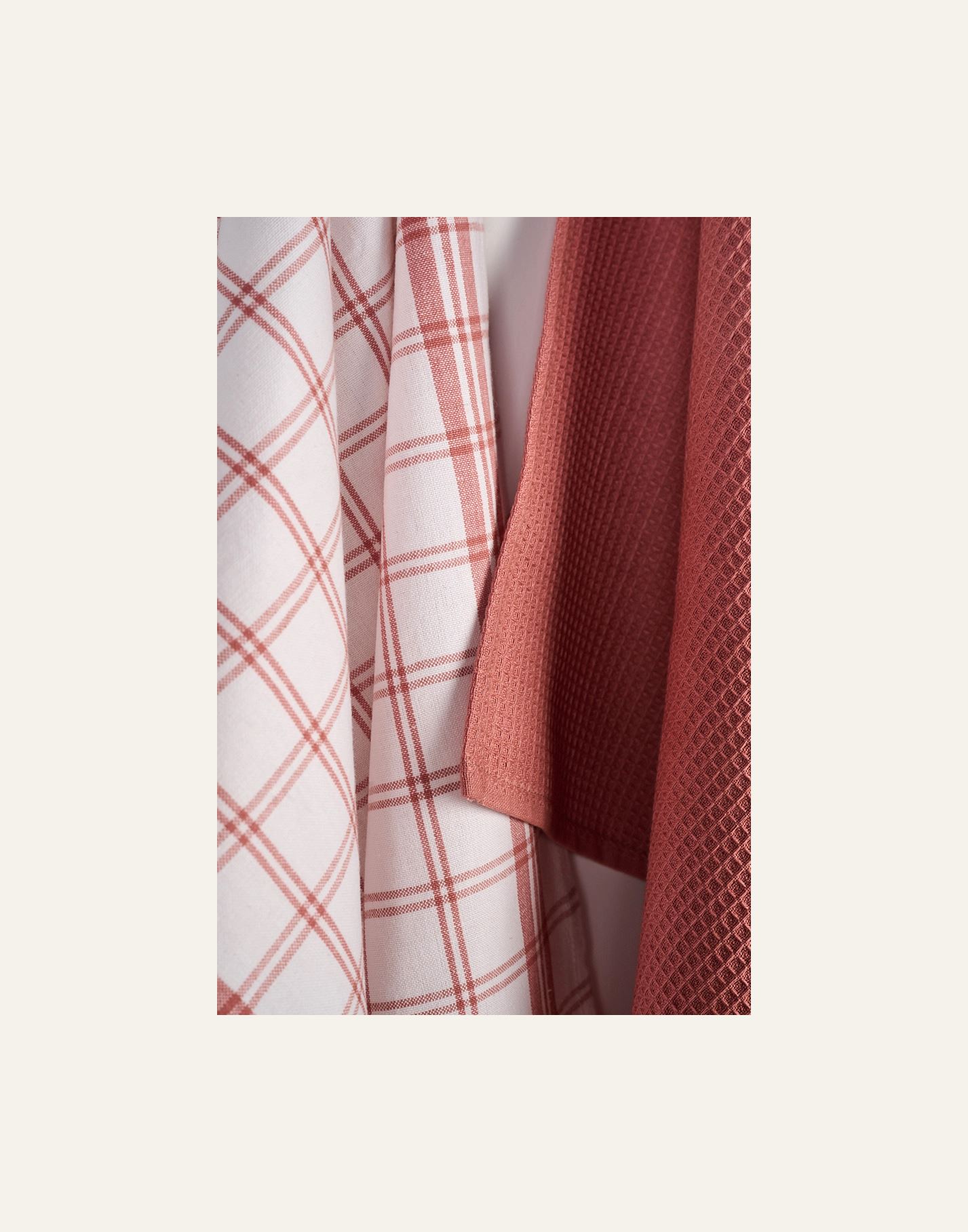 Kjøkkenhåndkle rosa - 2