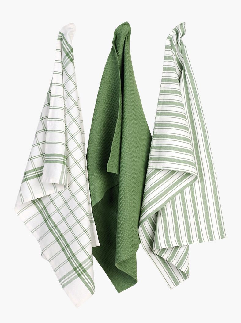 Kjøkkenhåndkle grønn - 50x70 cm grønn - 1