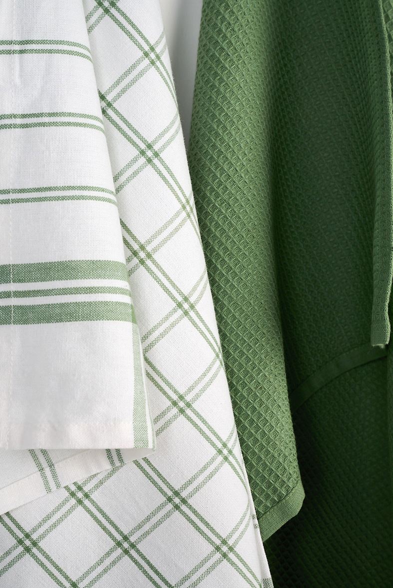 Kjøkkenhåndkle grønn - 2