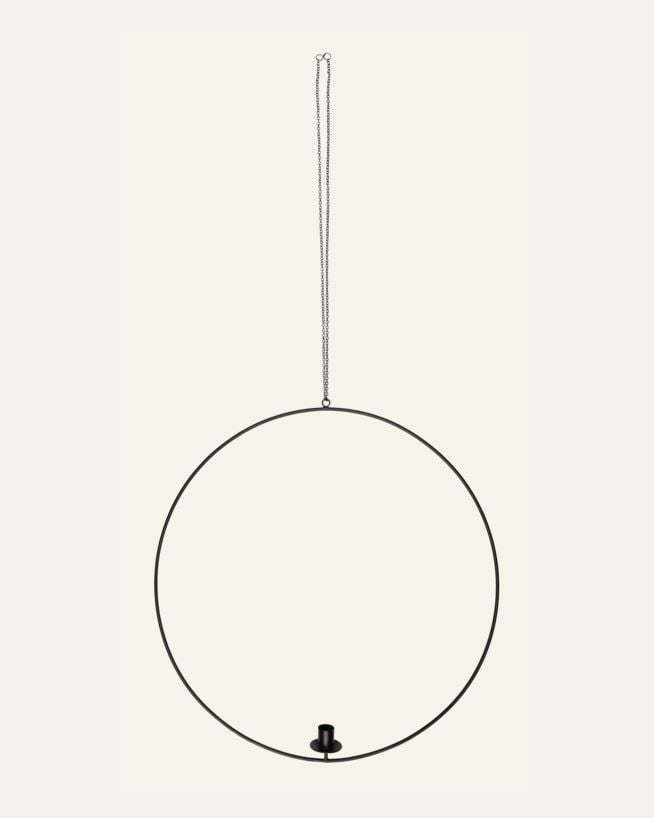 Lysestake svart - ø50 cm svart - 1
