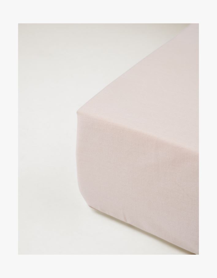 Bomullslaken sand - 150x260 cm sand - 1