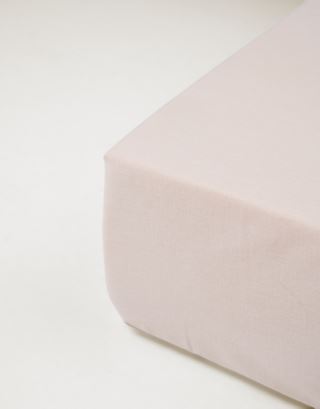 Kid Harmony Flatt Bomullslaken Sand 150x260 cm