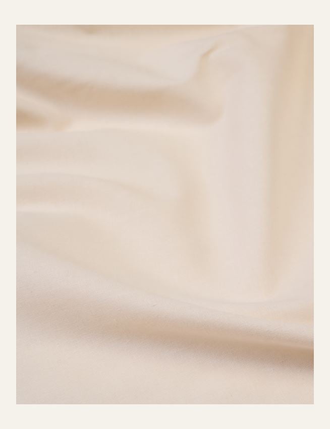 Bomullslaken sand - 3