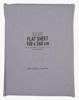 Kid Harmony Flatt Bomullslaken Tåkeblå 240x260 cm