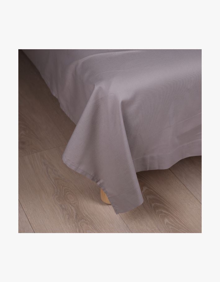 Bomullslaken lys grå - 240x260 cm lys grå - 1