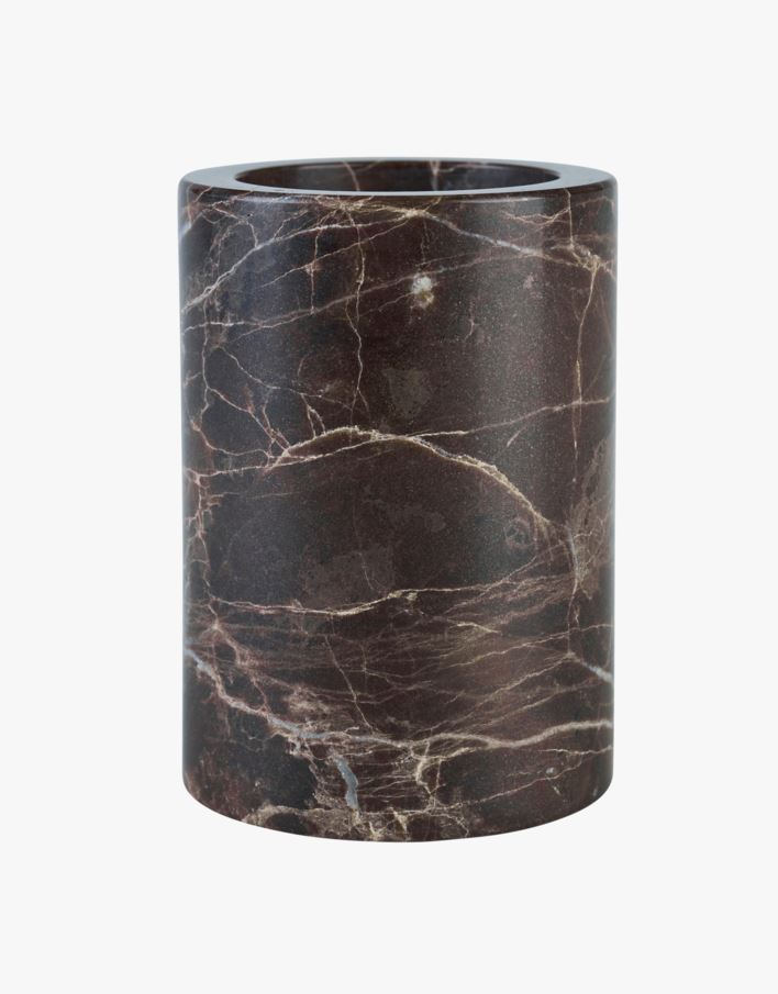 Tannglass brun - 7x7x10 cm brun - 1