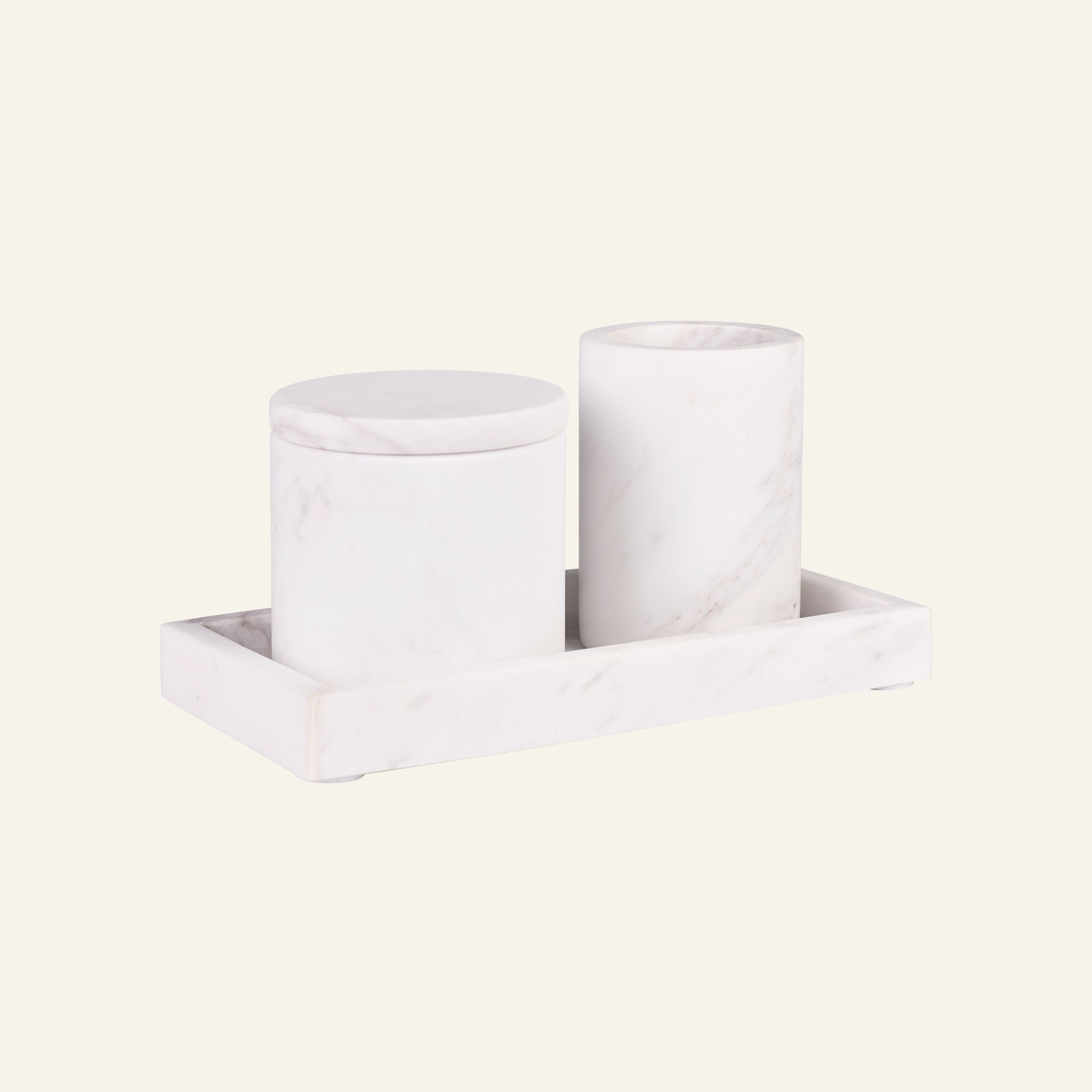 Marmor brett hvit - 2