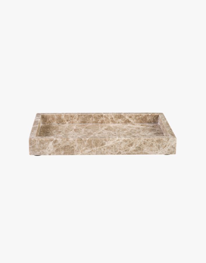 Marmor brett beige - 11x22x3 cm beige - 1