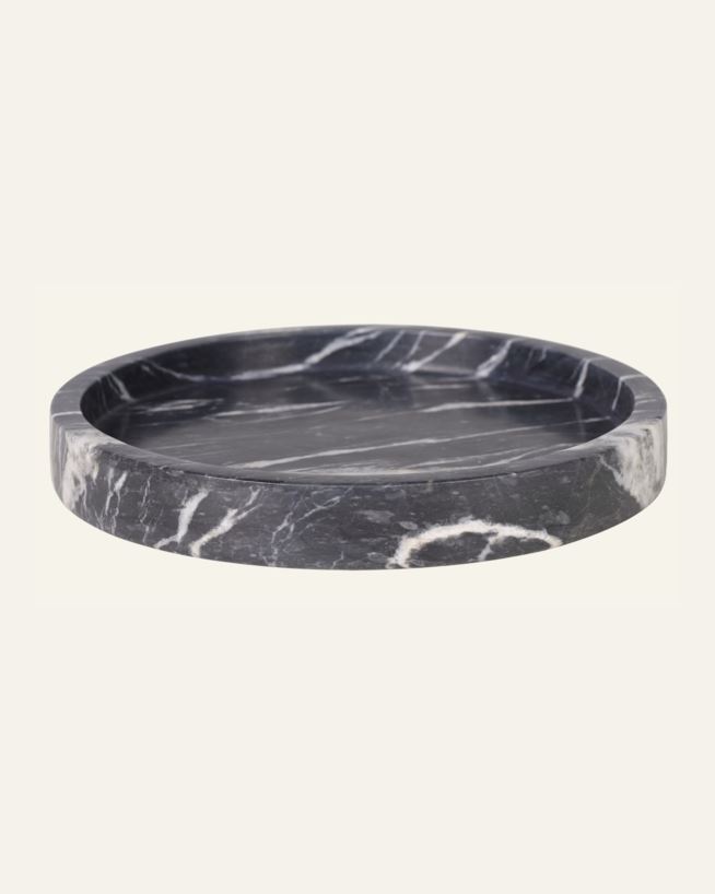 Lysfat svart - 23x23x3 cm svart - 1