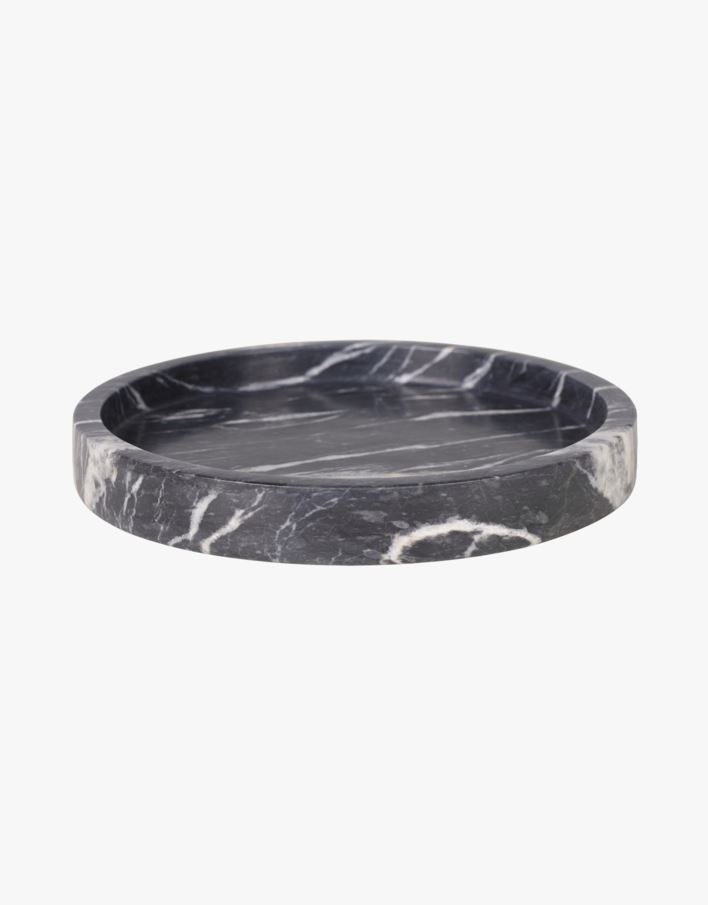 Lysfat svart - 23x23x3 cm svart - 1