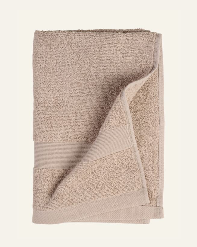 Håndkle beige - 30x50 cm beige - 1