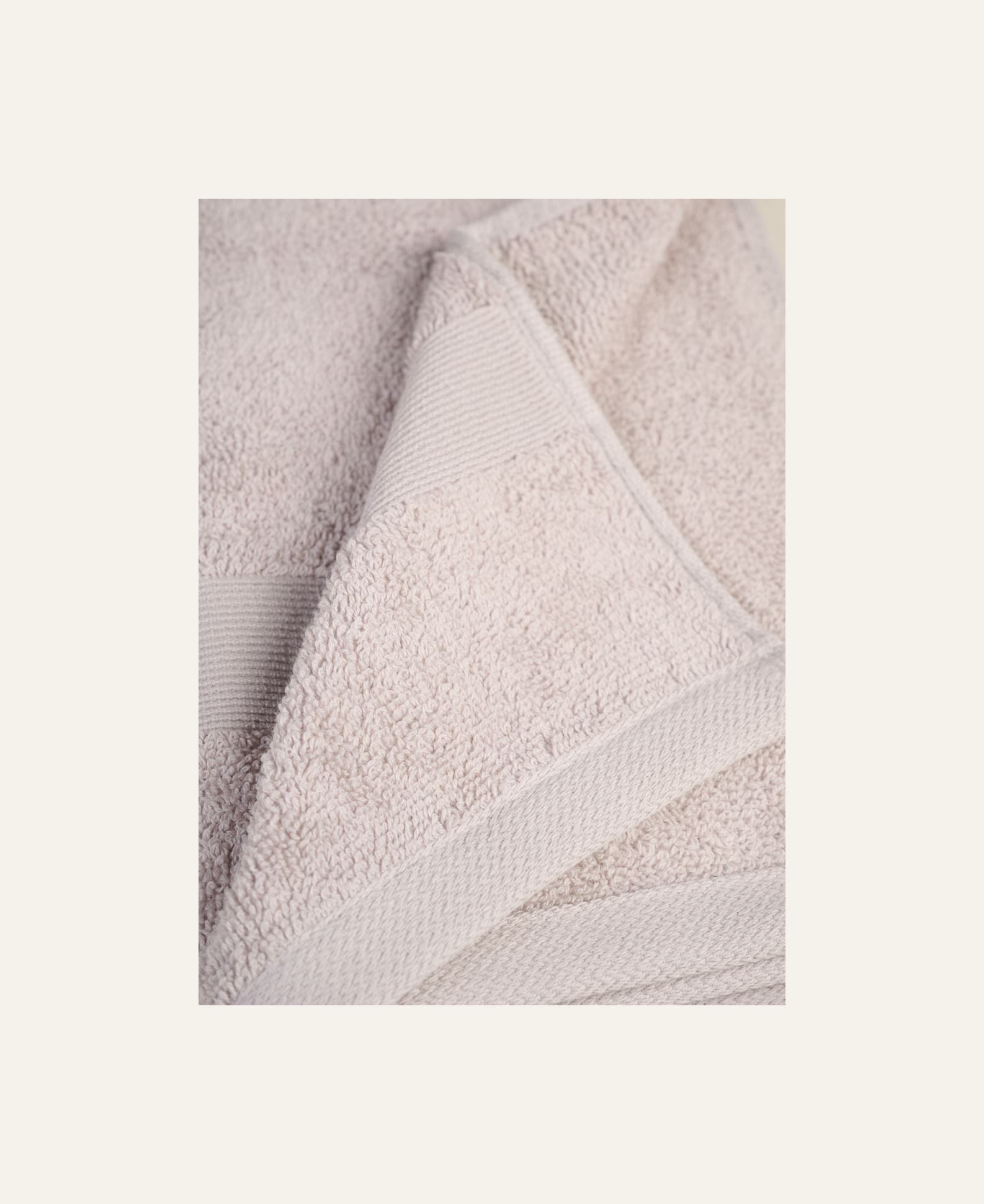 Håndkle lys grå - 2