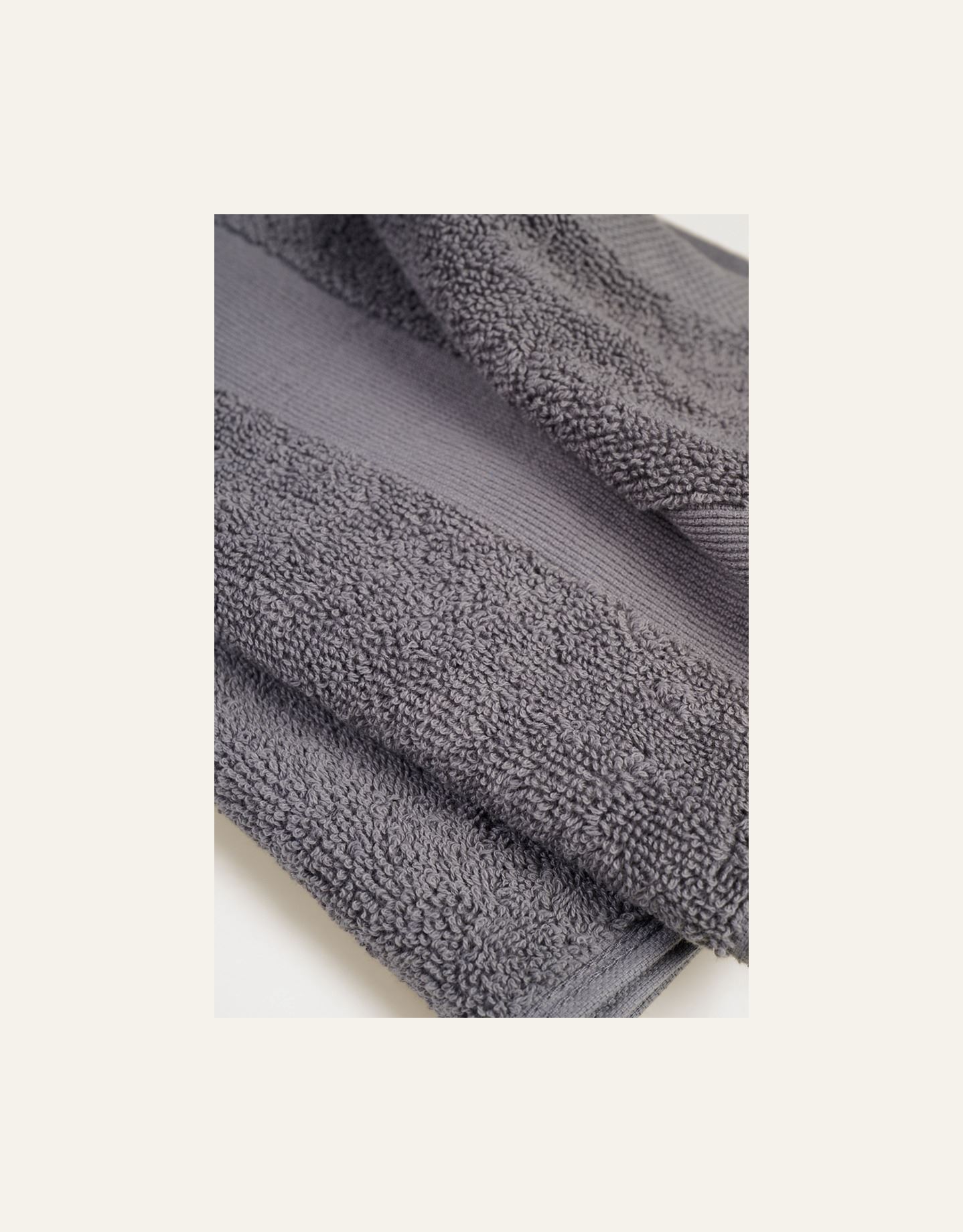 Håndkle mørk grå - 3