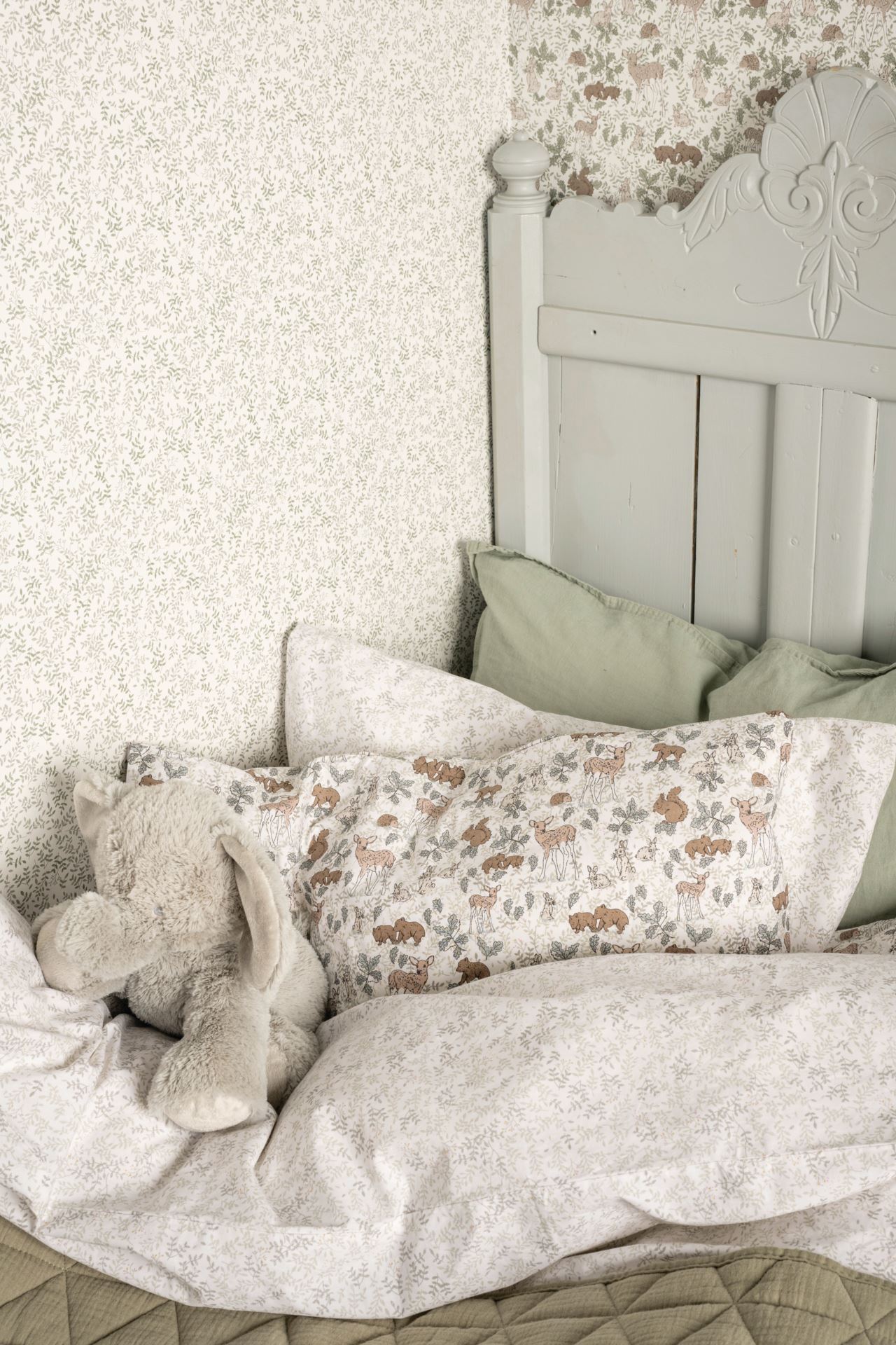 Sengesett lys grønn - 5