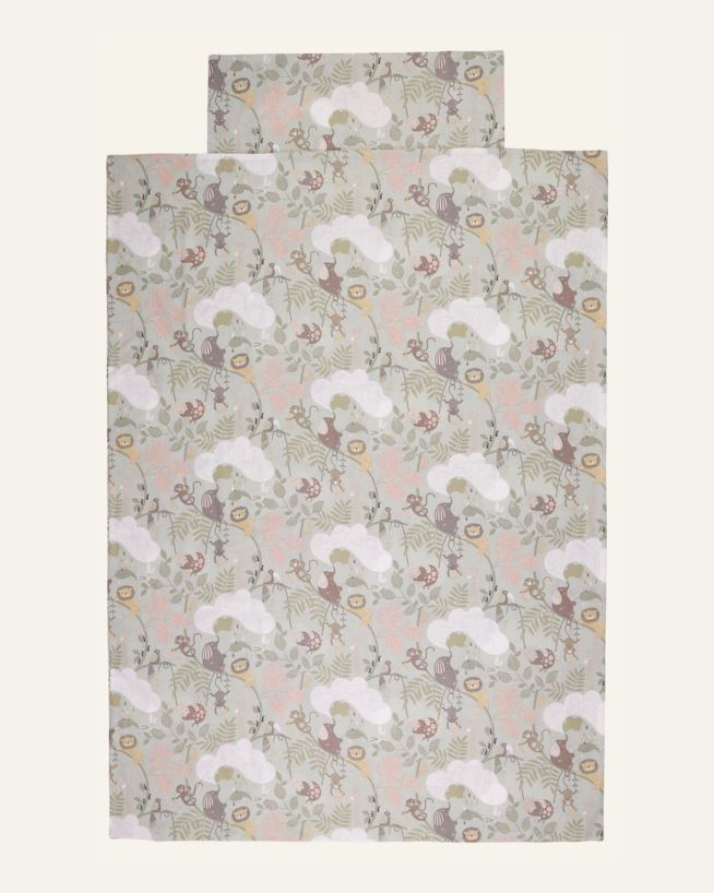 Sengesett grønn - 100x140/40x60 cm grønn - 1