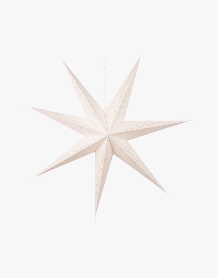 Adventsstjerne offwhite - 100cm offwhite - 1