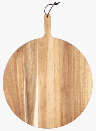 Local Chef Round Big Fjøl Natur 38x48x1,5 cm