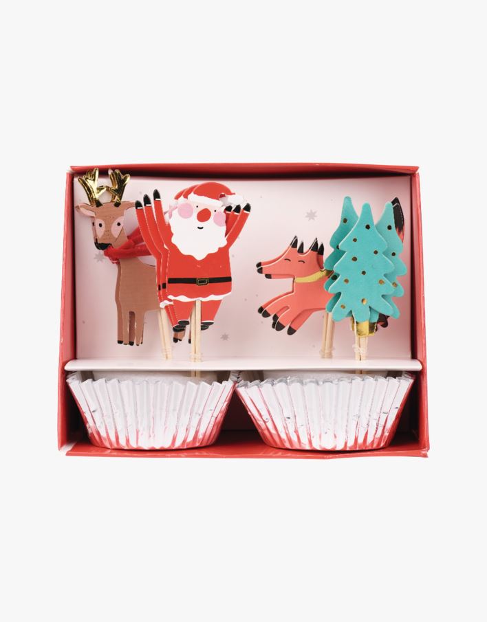 Muffins rød - 14 cm rød - 1