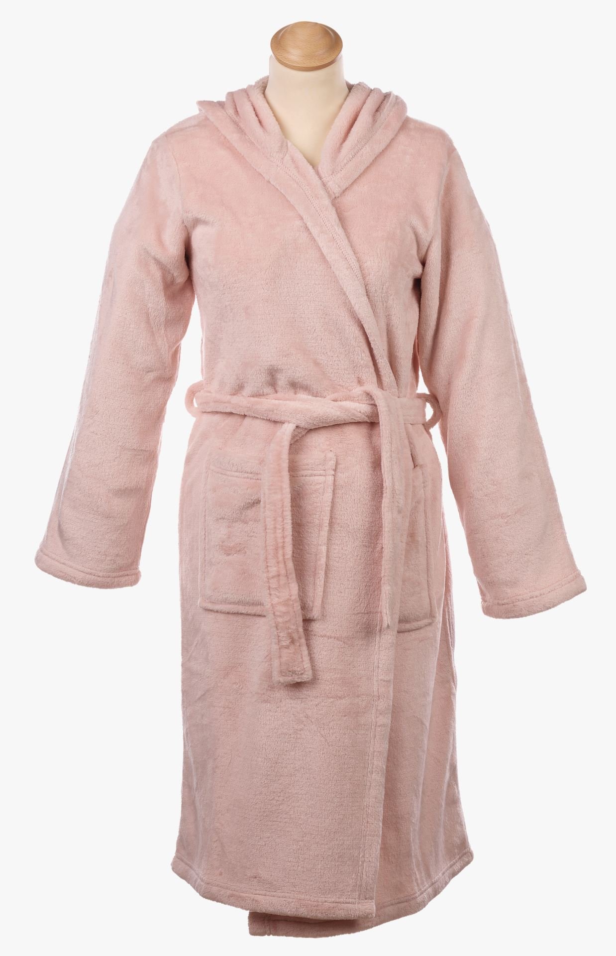 Morgenkåpe rosa - 134 rosa - 1