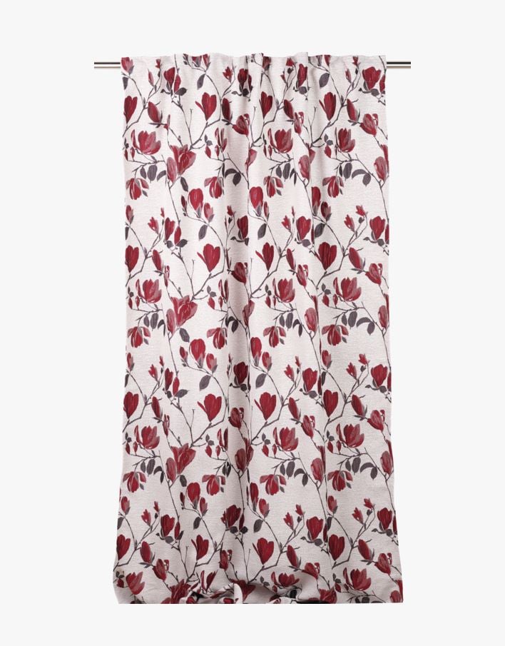 Gardin rød - 138x220 cm rød - 1