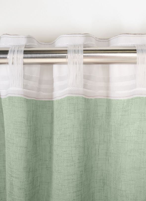 Gardin lys grønn - 8