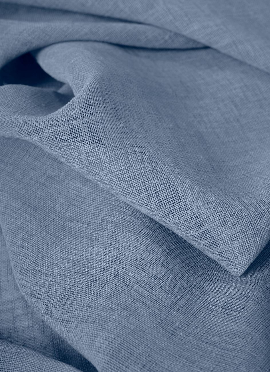 Gardin indigo blå - 4