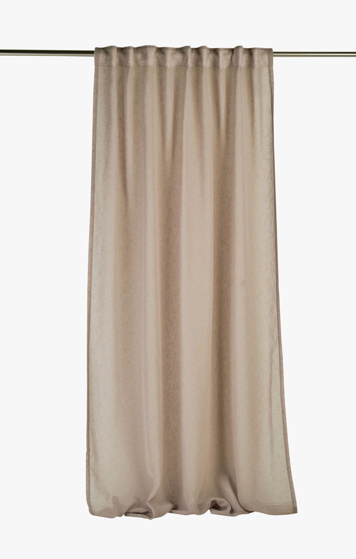 Gardin taupe - 140x220 cm taupe - 1