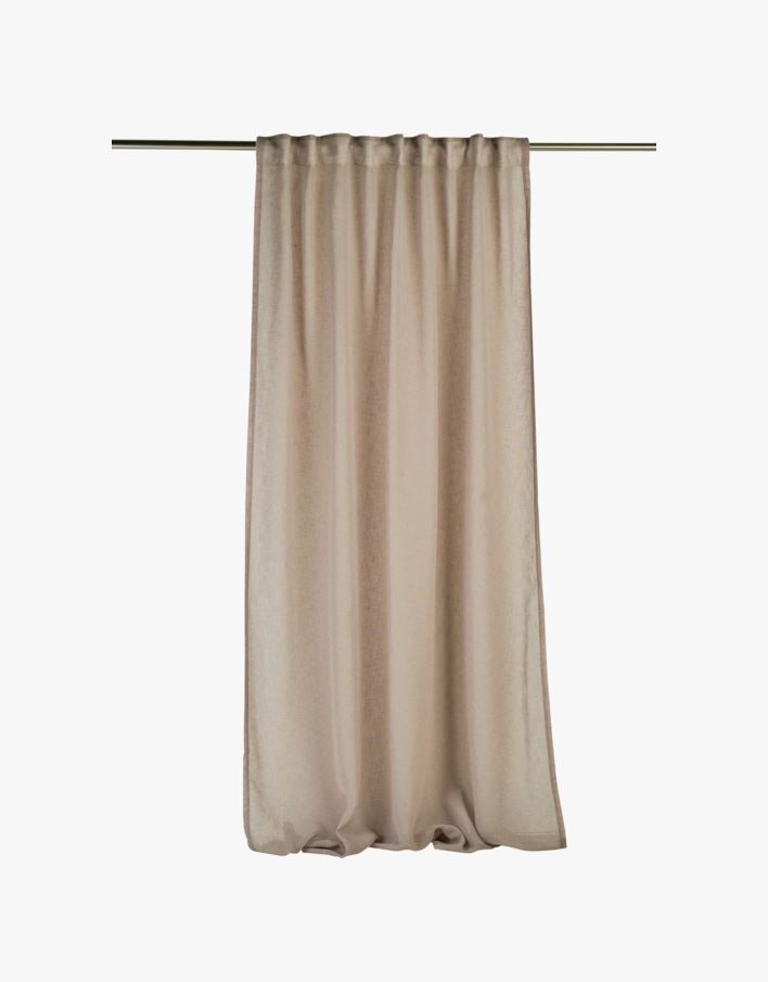Gardin taupe - 140x220 cm taupe - 1